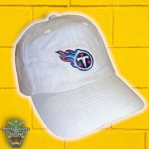 VINTAGE 00’s Tennessee Titans Khaki Denim Embroidered Fundamental Hat, One Size